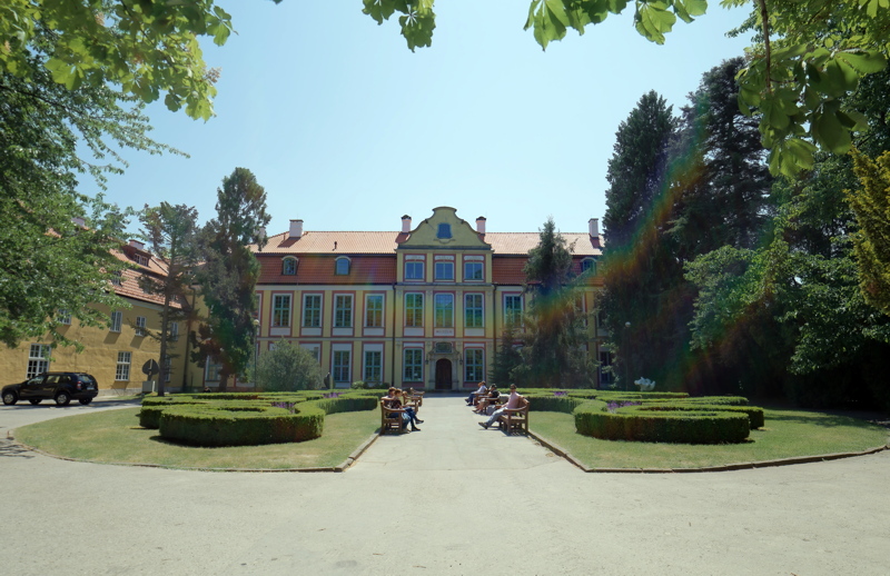 23 The Abbot's Palace located in the Oliwa Park in Gdańsk-Oliwa, Poland